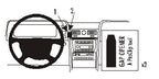 Brodit ProClip 853112 voor Lincoln Navigator 2003-2006 - productfoto zwarte ABS montagebasis