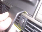 Brodit ProClip 853134 voor Nissan X-Trail 2002-2003 - montagepositie op dashboard