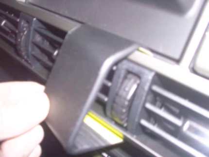 Brodit ProClip 853134 voor Nissan X-Trail 2002-2003 - ProClip geplaatst in het voertuig