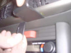 Brodit ProClip 853134 voor Nissan X-Trail 2002-2003 - detail van dashboardmontage