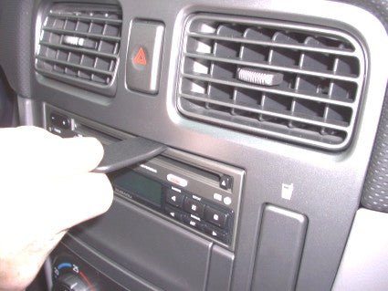 Brodit ProClip 853138 voor Subaru Forester 2003-2007 - montagepositie op dashboard