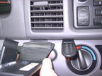 Brodit ProClip 853170 voor Toyota Camry 2002-2006 - montagepositie op dashboard