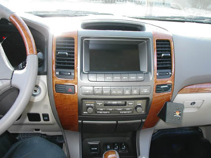 Brodit ProClip 853197 voor Lexus GX Series 2003-2010, Toyota LandCruiser 120 2003-2009 en Toyota LandCruiser 2003-2009 - installatiepositie
