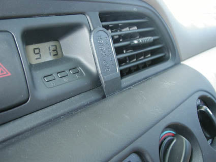 Brodit ProClip 853244 voor Honda Odyssey 1999-2004 - montagepositie op dashboard
