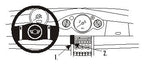 Brodit ProClip 853245 voor Mini Cooper Convertible 2001-2007 en Mini Cooper 2001-2006 - productfoto zwarte ABS montagebasis