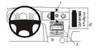 Brodit ProClip 853251 voor Mitsubishi Outlander 2003-2006 - productfoto zwarte ABS montagebasis