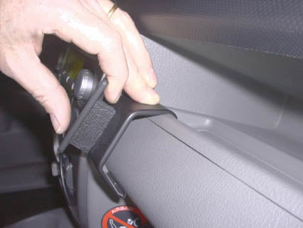 Brodit ProClip 853259 voor Mazda 2 2003-2007 - ProClip geplaatst in het voertuig