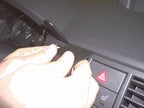 Brodit ProClip 853261 voor Opel Meriva 2003-2010 - detail van dashboardmontage