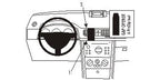 Brodit ProClip 853261 voor Opel Meriva 2003-2010 - productfoto zwarte ABS montagebasis