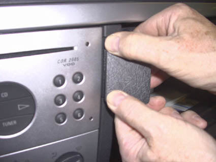 Brodit ProClip 853262 voor Opel Meriva 2003-2010 - ProClip geplaatst in het voertuig