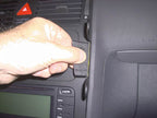 Brodit ProClip 853266 voor Volkswagen Touran 2003-2015 - montagepositie op dashboard