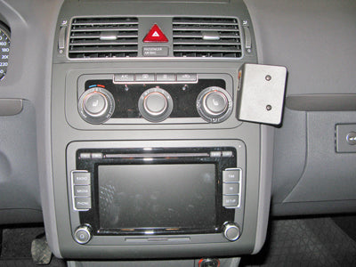 Brodit ProClip 853266 voor Volkswagen Touran 2003-2015 - productfoto zwarte ABS montagebasis