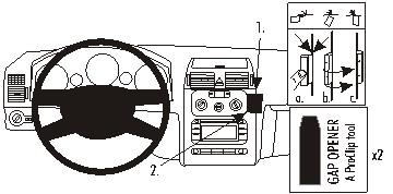 Brodit ProClip 853266 voor Volkswagen Touran 2003-2015 - montagefoto 6