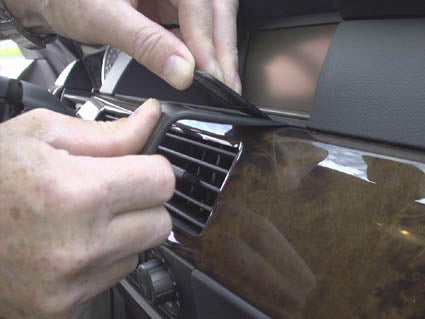 Brodit ProClip 853282 voor BMW 5-series M5 E60, E61 2004-2010 - ProClip geplaatst in het voertuig