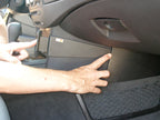 Brodit ProClip 853283 voor BMW 5-series M5 E60, E61 2004-2010 - detail van dashboardmontage