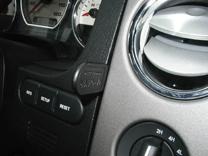 Brodit ProClip 853318 voor Ford F-Series 150 2004-2008 en Lincoln Mark LT 2004-2009 - montagepositie op dashboard
