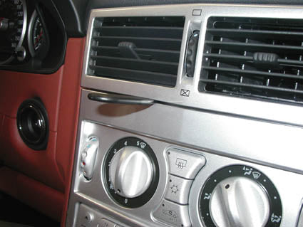 Brodit ProClip 853323 voor Chrysler Crossfire 2004-2007 - montagepositie op dashboard