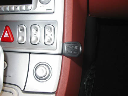 Brodit ProClip 853324 voor Chrysler Crossfire 2004-2007 - montagepositie op dashboard