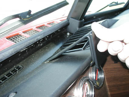 Brodit ProClip 853338 voor Freightliner FDL 120 1988-2009, Freightliner Classic XL 1988-2009 en Freightliner Classic 1988-2009 - detail van dashboardmontage