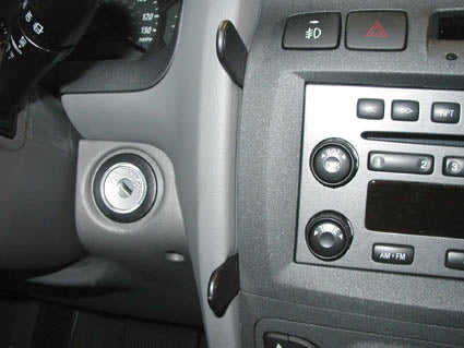 Brodit ProClip 853347 voor Hyundai Santa Fe 2001-2006 - montagepositie op dashboard