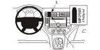 Brodit ProClip 853353 voor Ford Kuga 2008-2012 en Ford C-Max 2004-2010 - productfoto zwarte ABS montagebasis