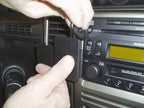 Brodit ProClip 853367 voor Nissan X-Trail 2004-2007 - detail van dashboardmontage
