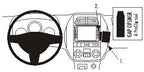 Brodit ProClip 853378 voor Toyota RAV 4 2004-2005 - productfoto zwarte ABS montagebasis