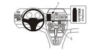 Brodit ProClip 853407 voor BMW X3 2004-2010 - productfoto zwarte ABS montagebasis