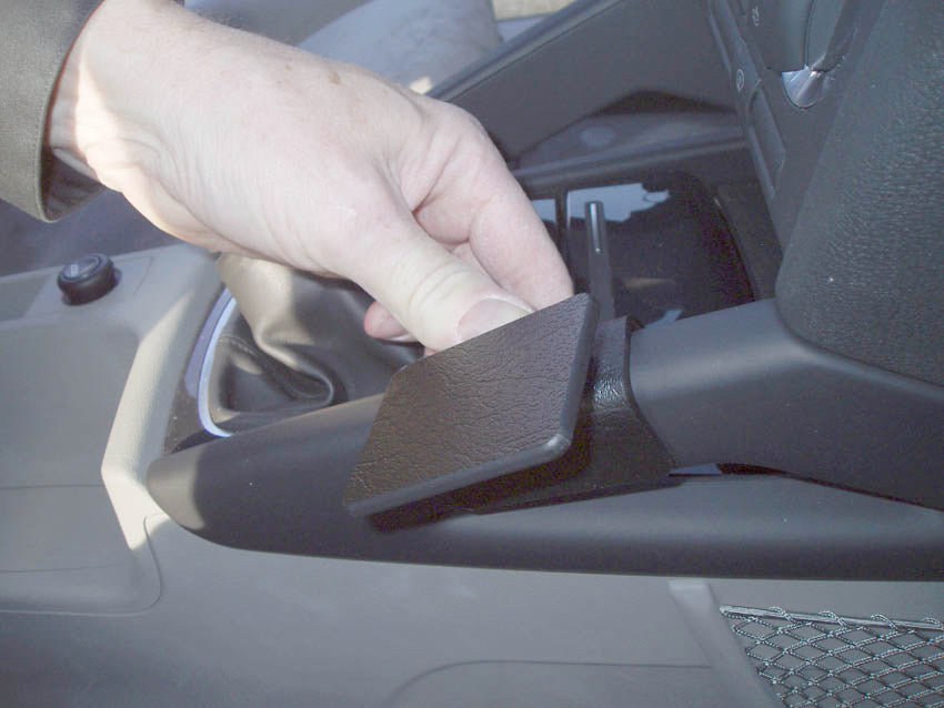 Brodit ProClip 853415 voor Audi S3 2003-2006, Audi S3 2005-2007 e.a. - ProClip geplaatst in het voertuig
