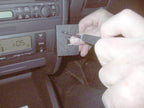 Brodit ProClip 853419 voor Seat Toledo 1999-2003 en Seat Leon 2000-2005 - detail van dashboardmontage