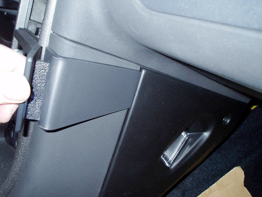 Brodit ProClip 853423 voor MG TF 2002-2005 en MG F 1996-2001 - ProClip geplaatst in het voertuig