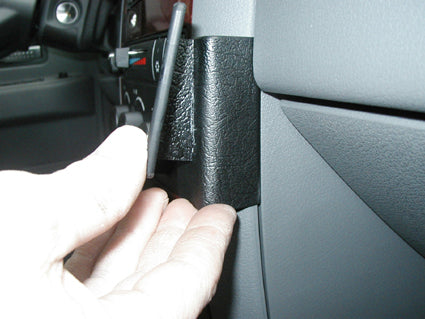 Brodit ProClip 853454 voor Dodge Durango 4WD 2004-2010 en Dodge Durango 2WD 2004-2010 - ProClip geplaatst in het voertuig