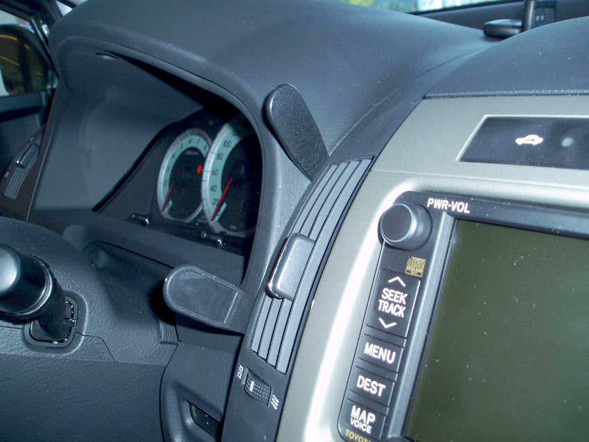Brodit ProClip 853477 voor Toyota SportsVan 2005-2007 en Toyota Corolla Verso 2004-2009 - montagepositie op dashboard