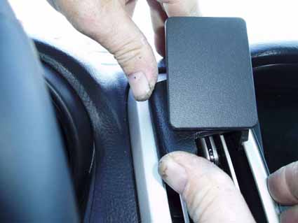 Brodit ProClip 853486 voor Lexus RX Series 2004-2009 - detail van dashboardmontage