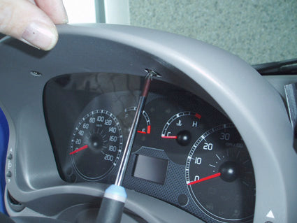 Brodit ProClip 853493 voor Fiat Panda 2004-2007 - montagepositie op dashboard