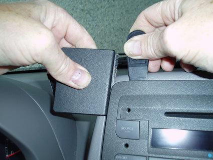 Brodit ProClip 853493 voor Fiat Panda 2004-2007 - ProClip geplaatst in het voertuig