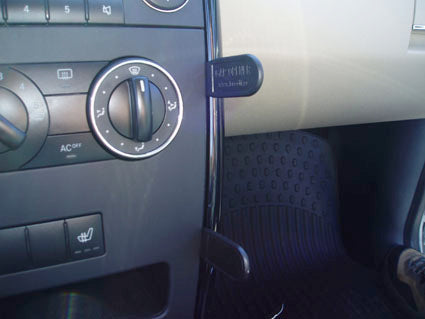 Brodit ProClip 853506 voor Mercedes Benz A-Class 2005-2012 - montagepositie op dashboard