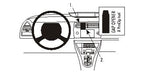 Brodit ProClip 853534 voor Citroen C4 2005-2010 - productfoto zwarte ABS montagebasis