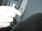 Brodit ProClip 853538 voor Ford Focus 2005-2007 - montagepositie op dashboard