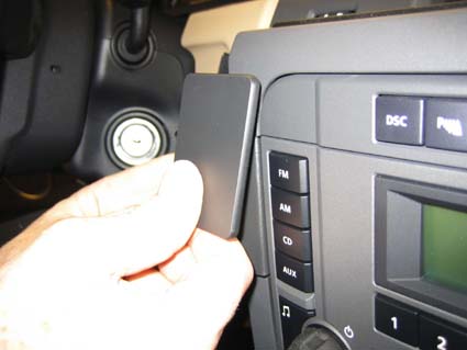 Brodit ProClip 853572 voor Land Rover LR3 2005-2009 en Land Rover Discovery 3 2005-2009 - ProClip geplaatst in het voertuig
