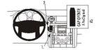 Brodit ProClip 853572 voor Land Rover LR3 2005-2009 en Land Rover Discovery 3 2005-2009 - productfoto zwarte ABS montagebasis