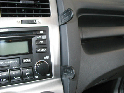 Brodit ProClip 853589 voor Kia Sportage 2005-2010 - montagepositie op dashboard
