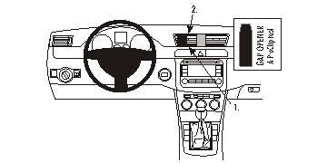 Brodit ProClip 853603 voor Volkswagen Passat CC 2009-2017, Volkswagen Passat Alltrack 2012-2015 e.a. - montagefoto 6