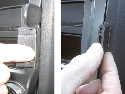 Brodit ProClip 853616 voor Saab 9-2x 2005-2007, Subaru WRX 2005-2007 e.a. - ProClip geplaatst in het voertuig