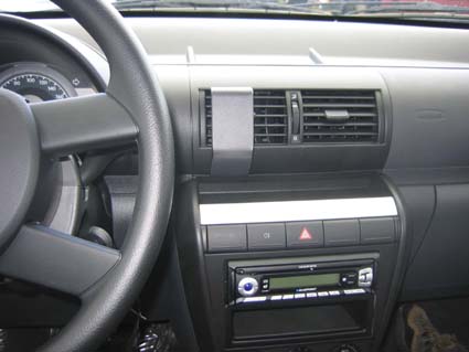 Brodit ProClip 853620 voor Volkswagen Fox 2005-2011 - installatiepositie