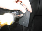 Brodit ProClip 853623 voor Mercedes Benz M-Class/ML 2005-2011 - detail van dashboardmontage