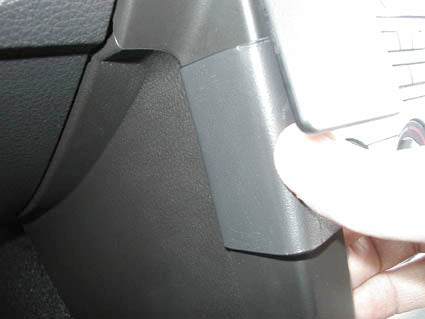 Brodit ProClip 853627 voor Ford Mustang 2005-2009 - ProClip geplaatst in het voertuig