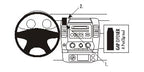 Brodit ProClip 853629 voor Nissan Xterra 2005-2015 - productfoto zwarte ABS montagebasis