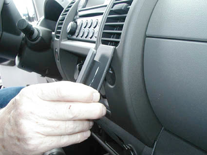 Brodit ProClip 853630 voor Nissan Xterra 2005-2015 - ProClip geplaatst in het voertuig