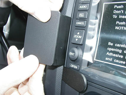 Brodit ProClip 853631 voor Honda Ridgeline 2006-2014 - ProClip geplaatst in het voertuig